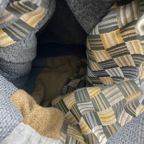 Handmade multi fabric‎ bag - Picture 6 of 9